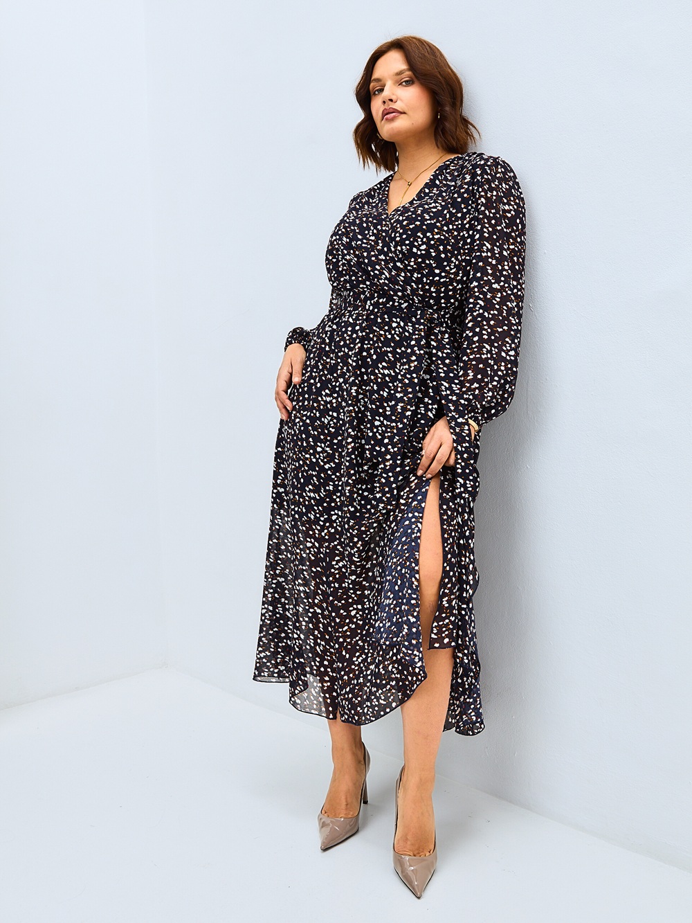 Платье шифоновое