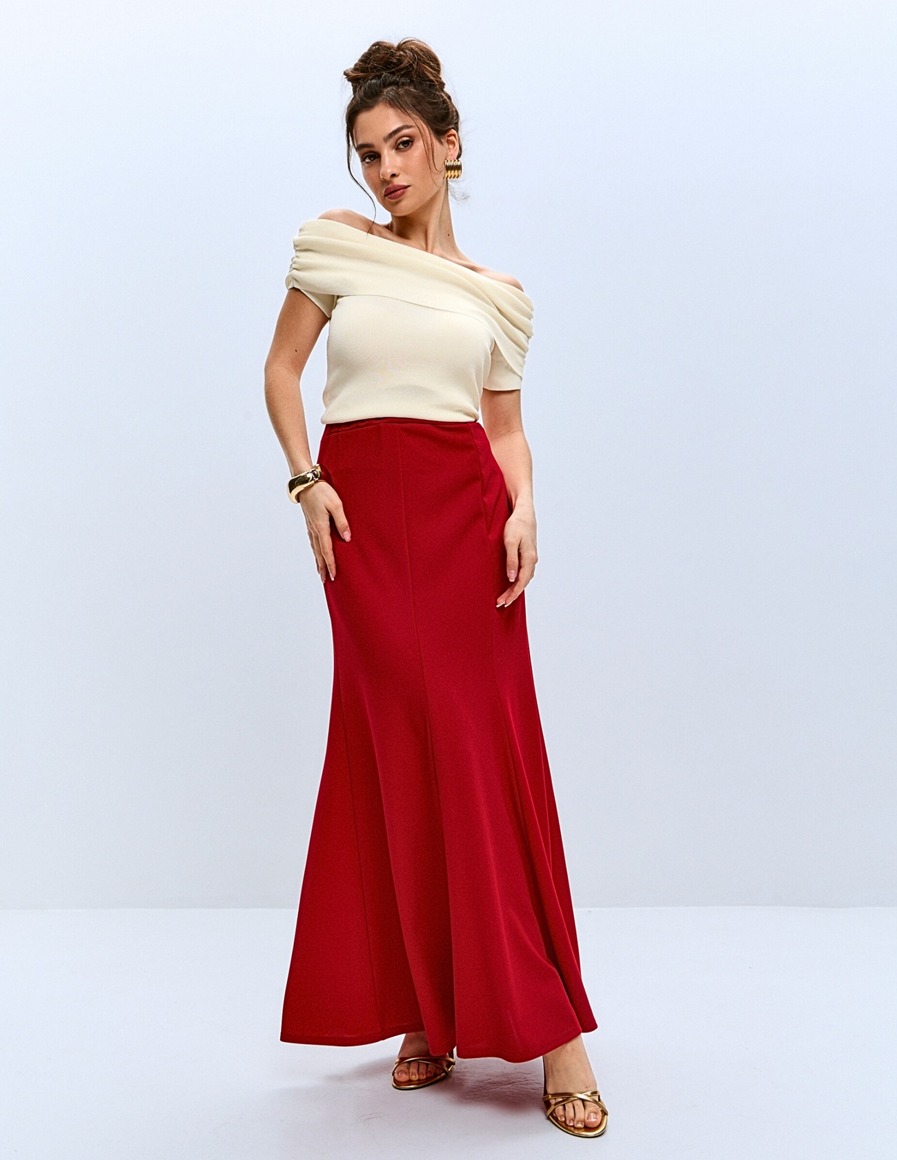 Юбка длинная