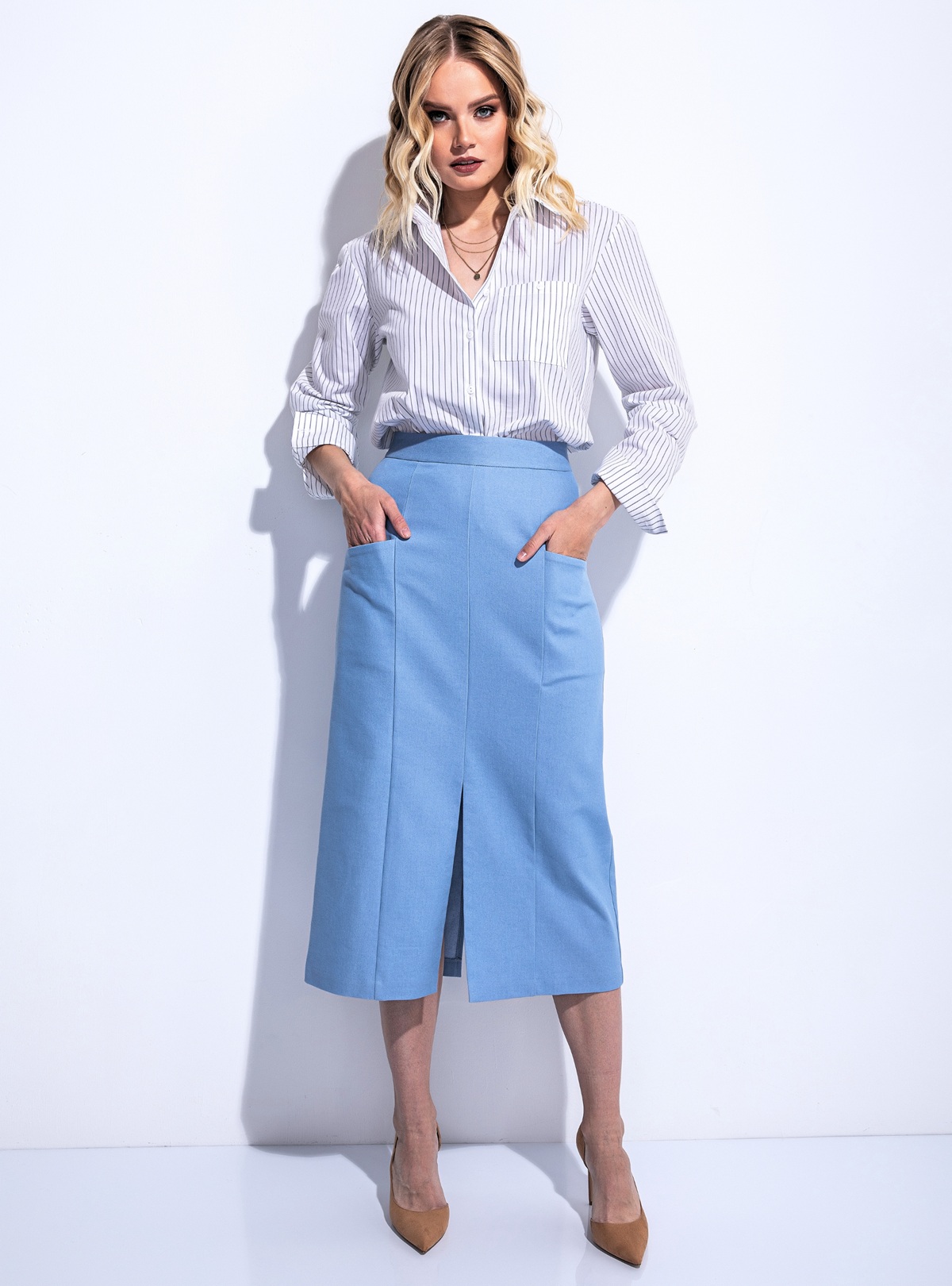 Юбка джинсовая